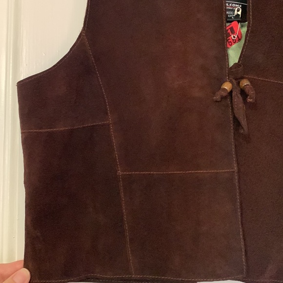 Wilson’s patchwork suede vest - Picture 3 of 6